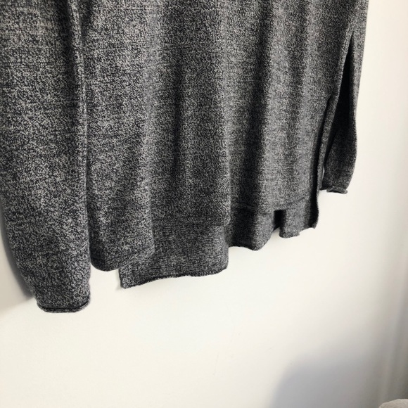 BABATON GREY V NECK SWEATER - Picture 4 of 7